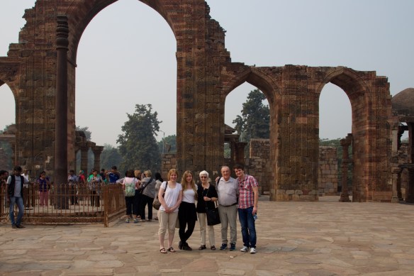 Klare for sightseeing i Mehrauli, Delhi.