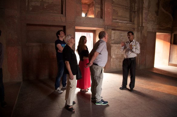Omvisning på Agra Fort