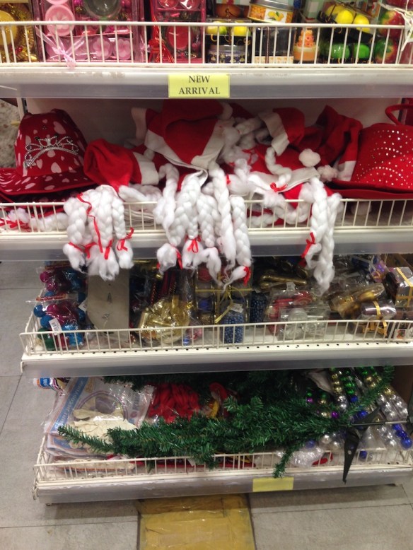 Nyttig juleutstyr på supermarkedet