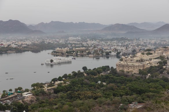 Utsikten fra Karni Mata Temple